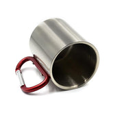 sublimation stainless steel mug with clip
